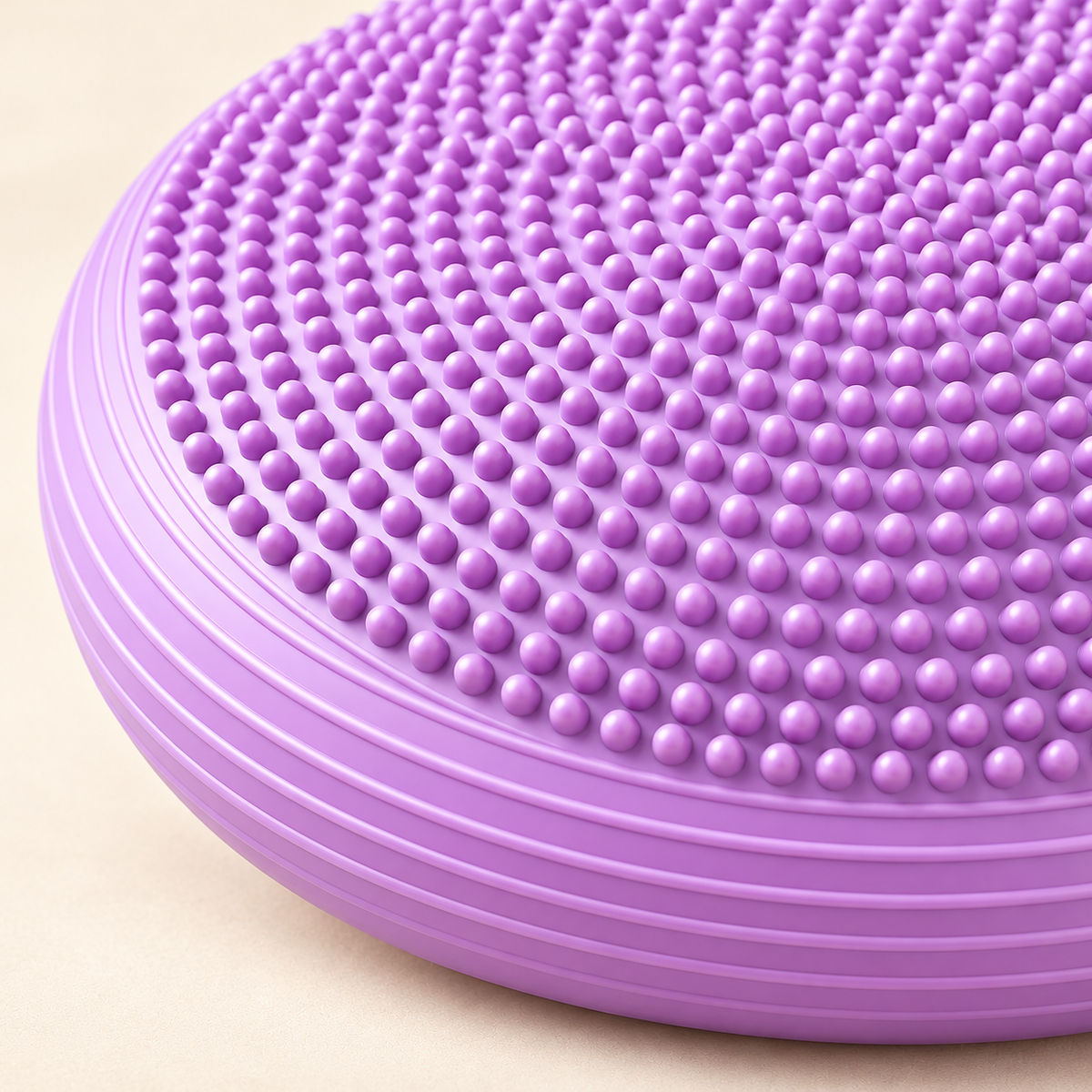 Textured Balance Disc — Lavender — product detail — product illustration