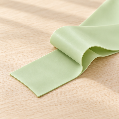Flat Exercise Band — Sage Green — product detail — product illustration