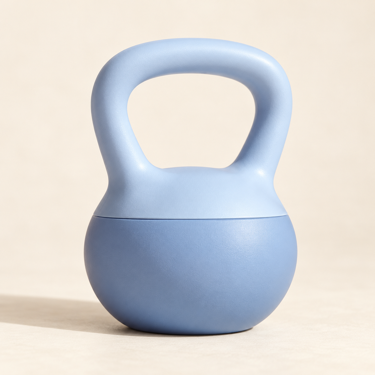 Kettlebell — Powder Blue — product view — product illustration